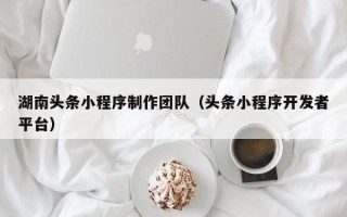 吐鲁番湖南头条小程序制作团队（头条小程序开发者平台）